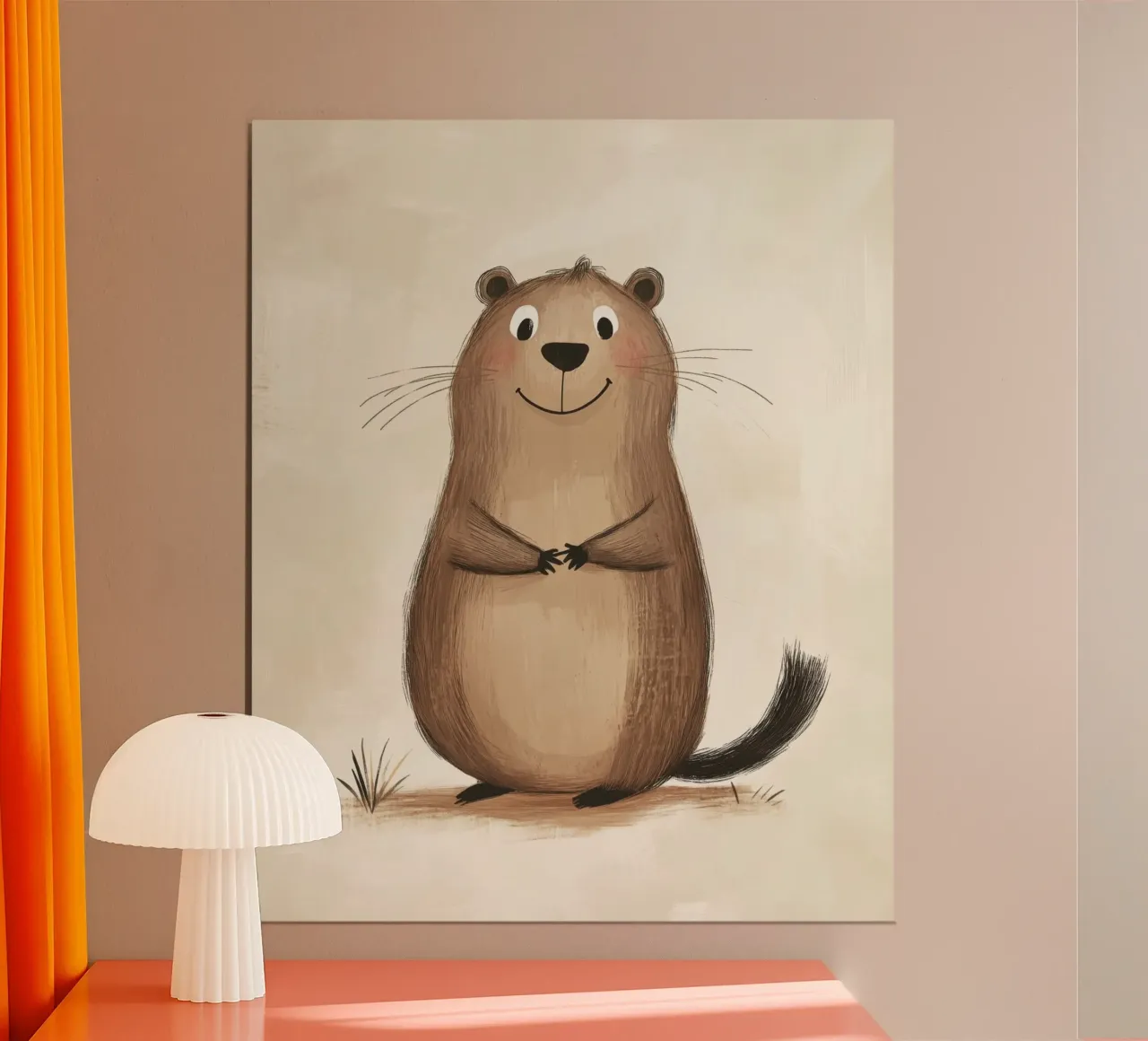 Castoro stravagante poster da Happy Littles