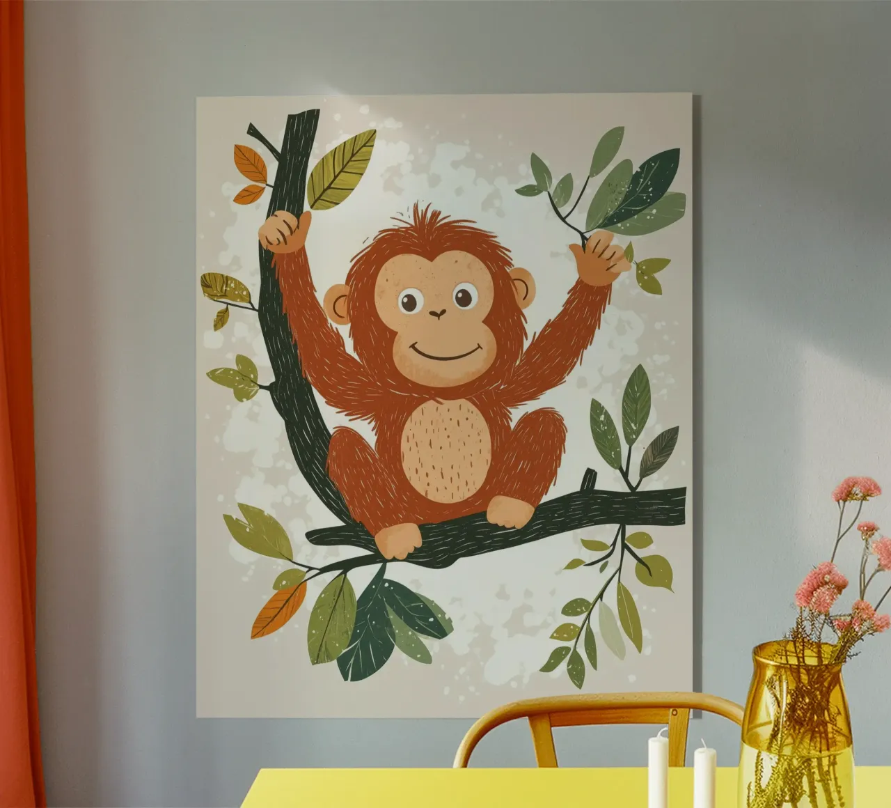 Orangutan estroso plexiglass da Happy Littles