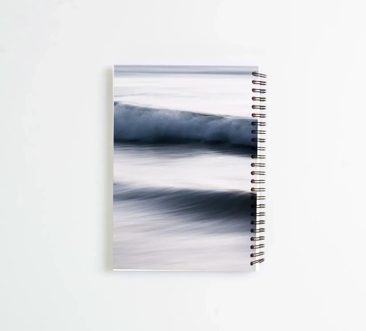 The Uniqueness of Waves XIII spiral notebook by Tal Paz-Fridman