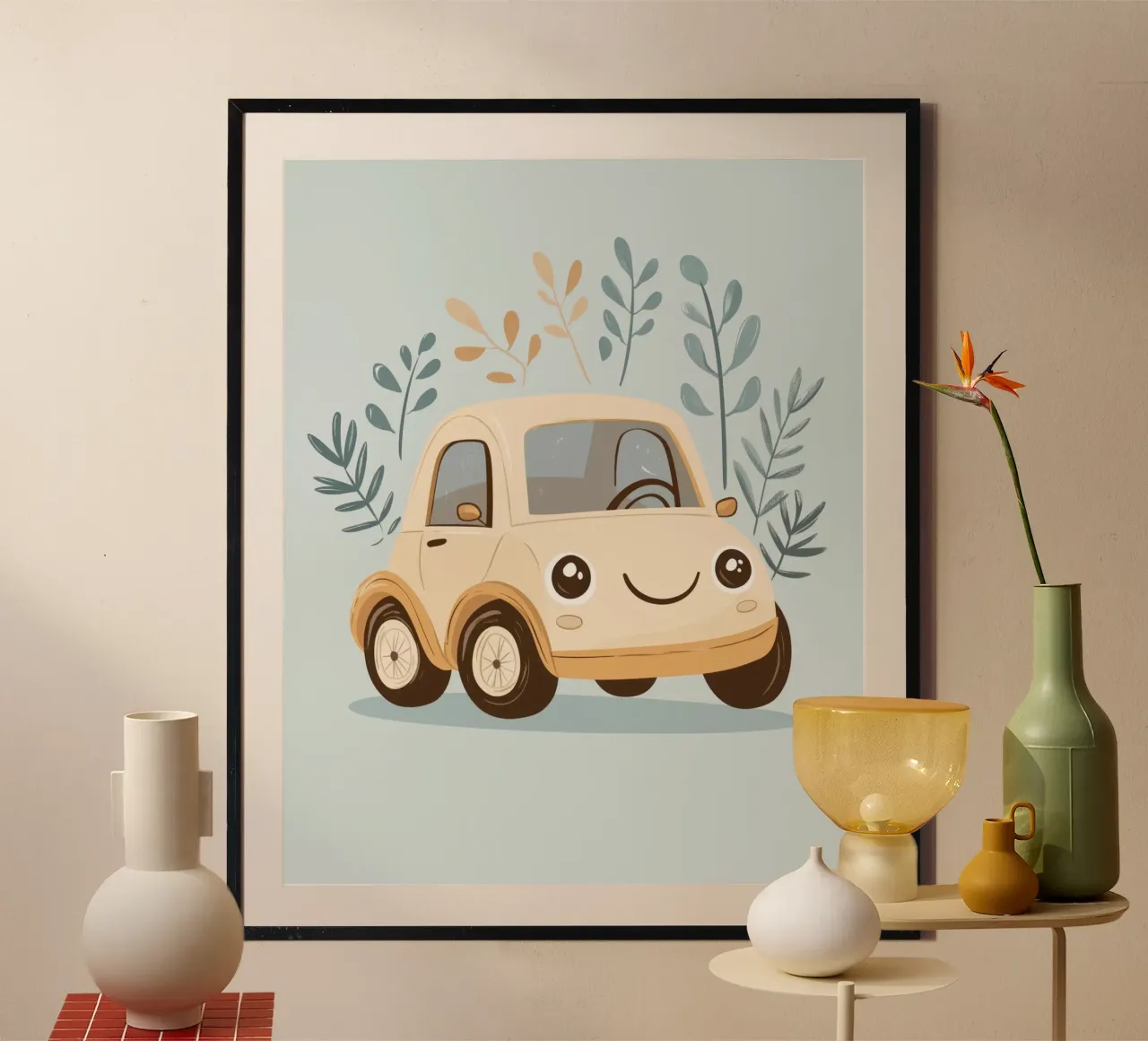 Auto stravagante poster da Happy Littles