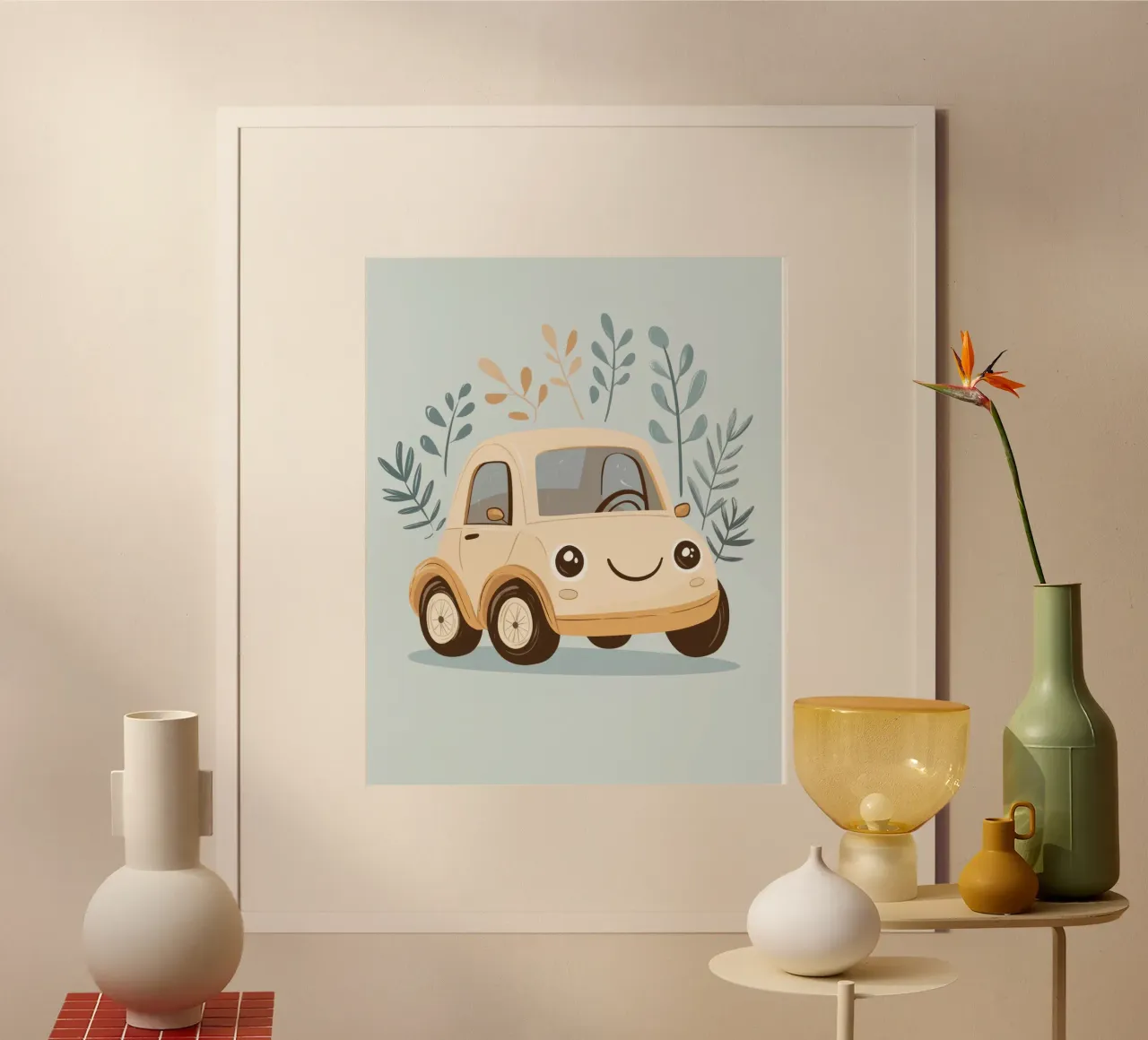 Auto stravagante poster da Happy Littles