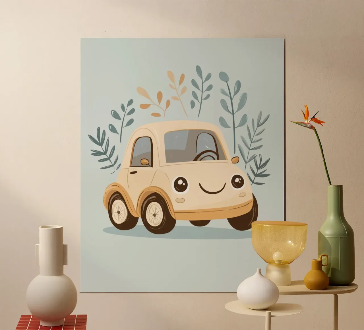 Auto stravagante poster da Happy Littles