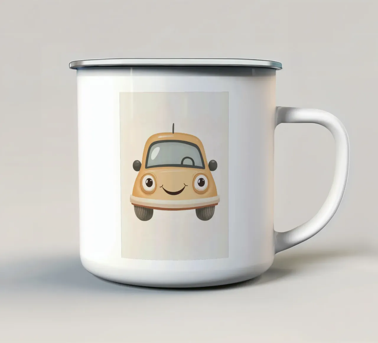 Auto stravagante tazza in smalto da Happy Littles
