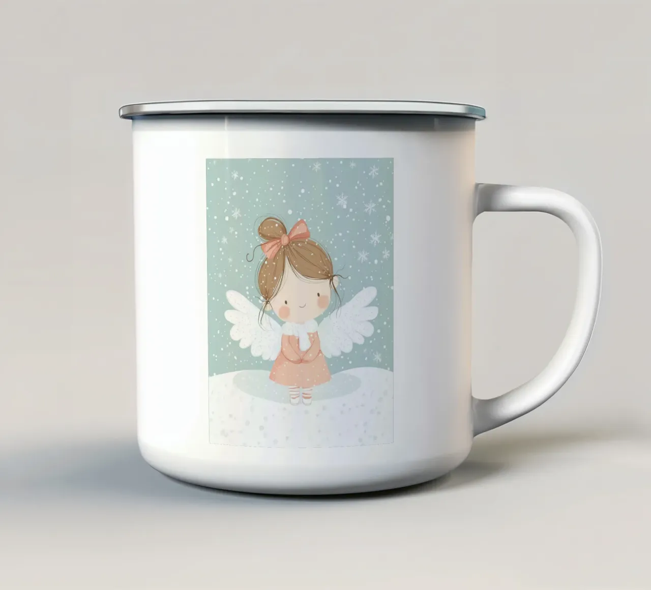 Angelo stravagante tazza in smalto da Happy Littles