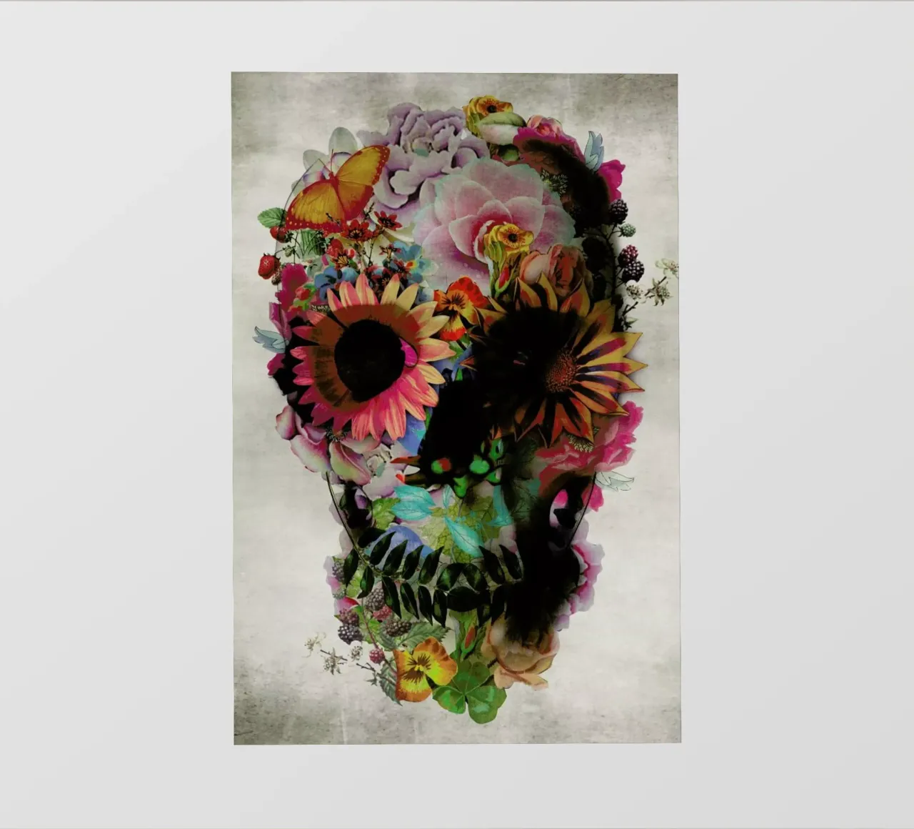 Skull II pellicola backlit da Ali Gulec