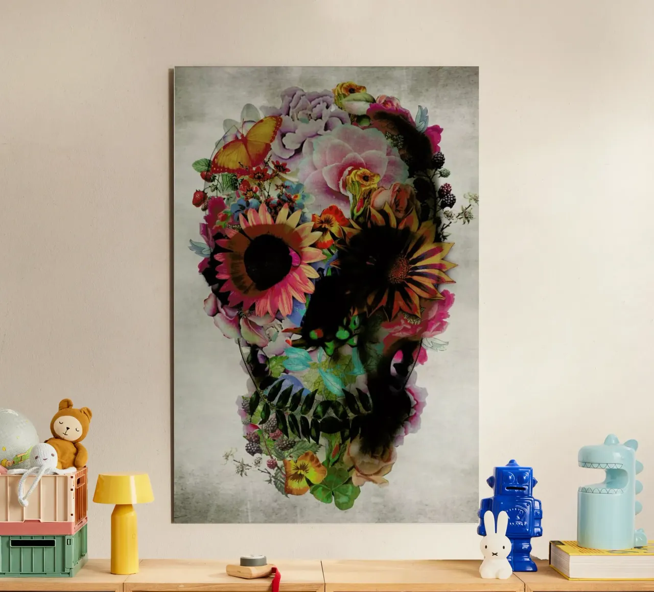 Skull II forex plate by Ali Gulec