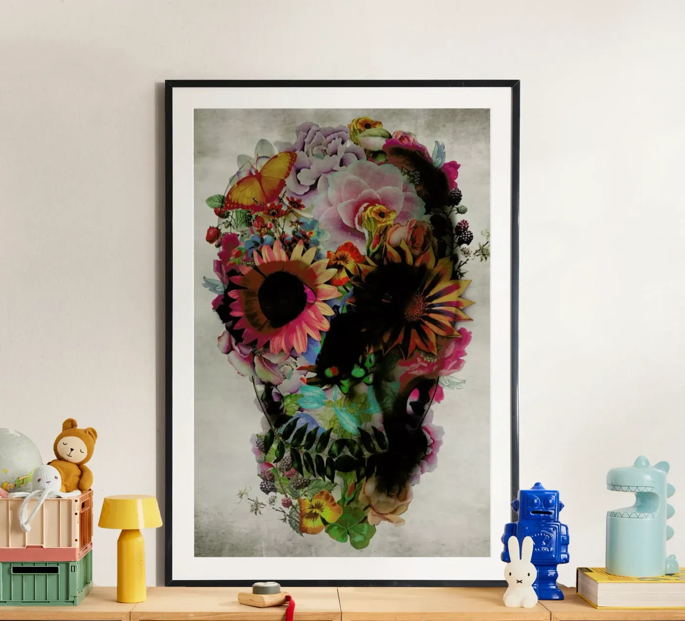 Skull II poster by Ali Gulec