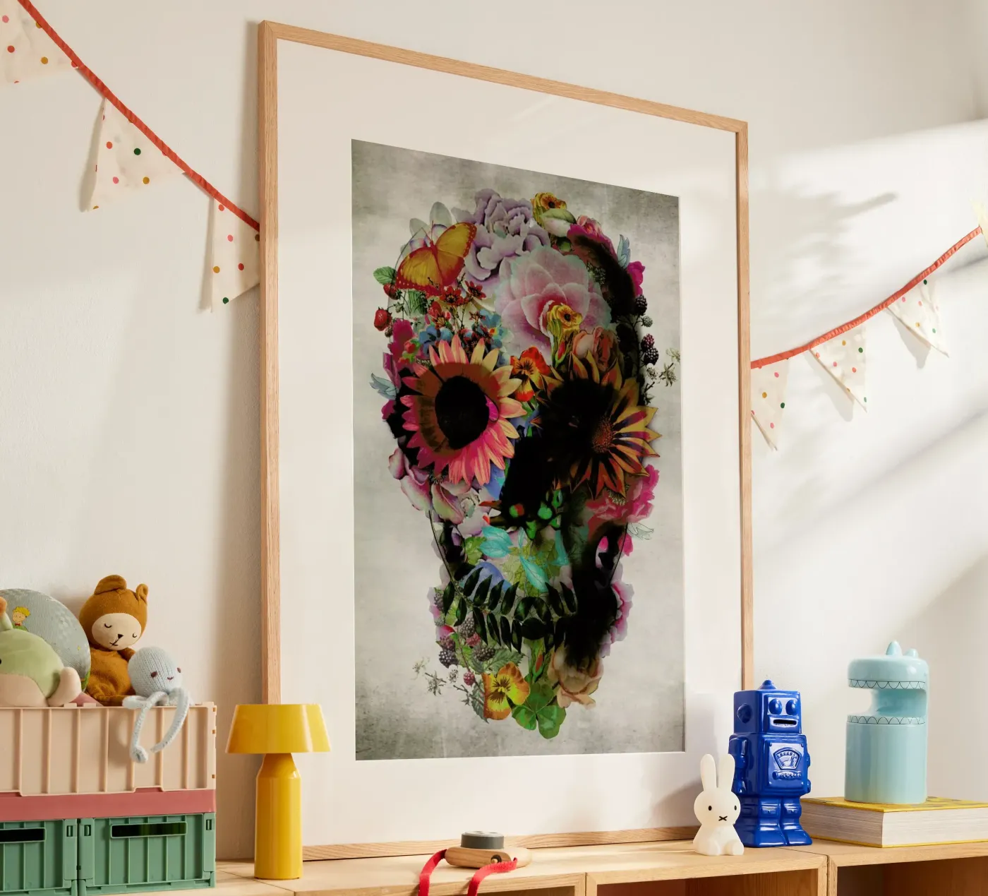 Skull II poster by Ali Gulec