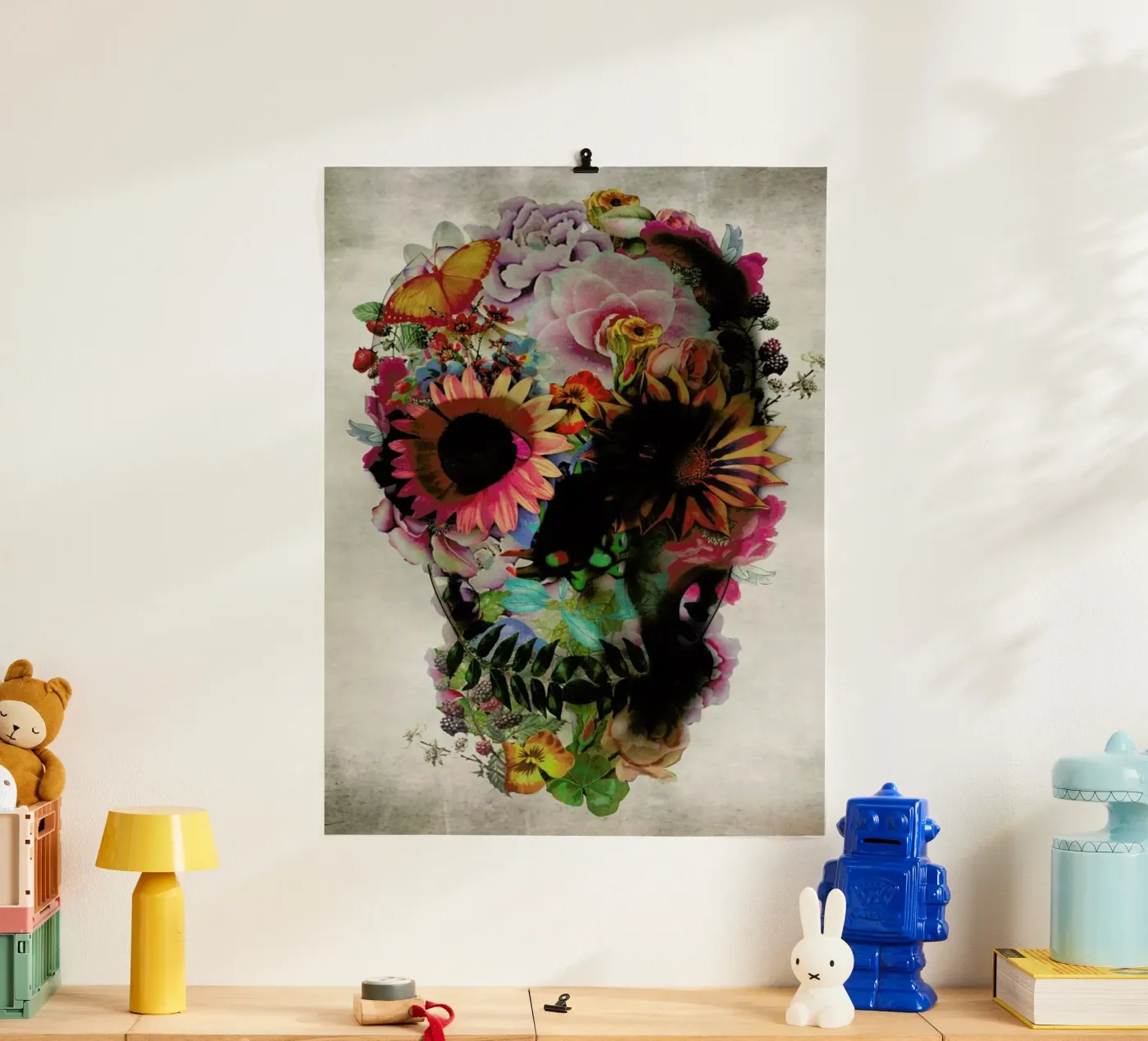 Skull II poster by Ali Gulec