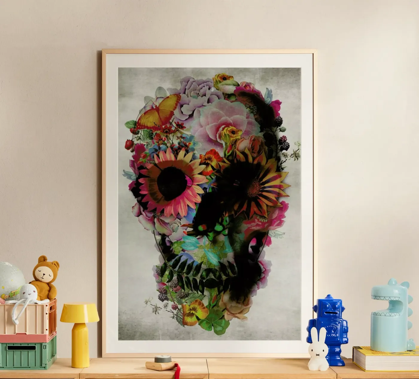 Skull II poster by Ali Gulec