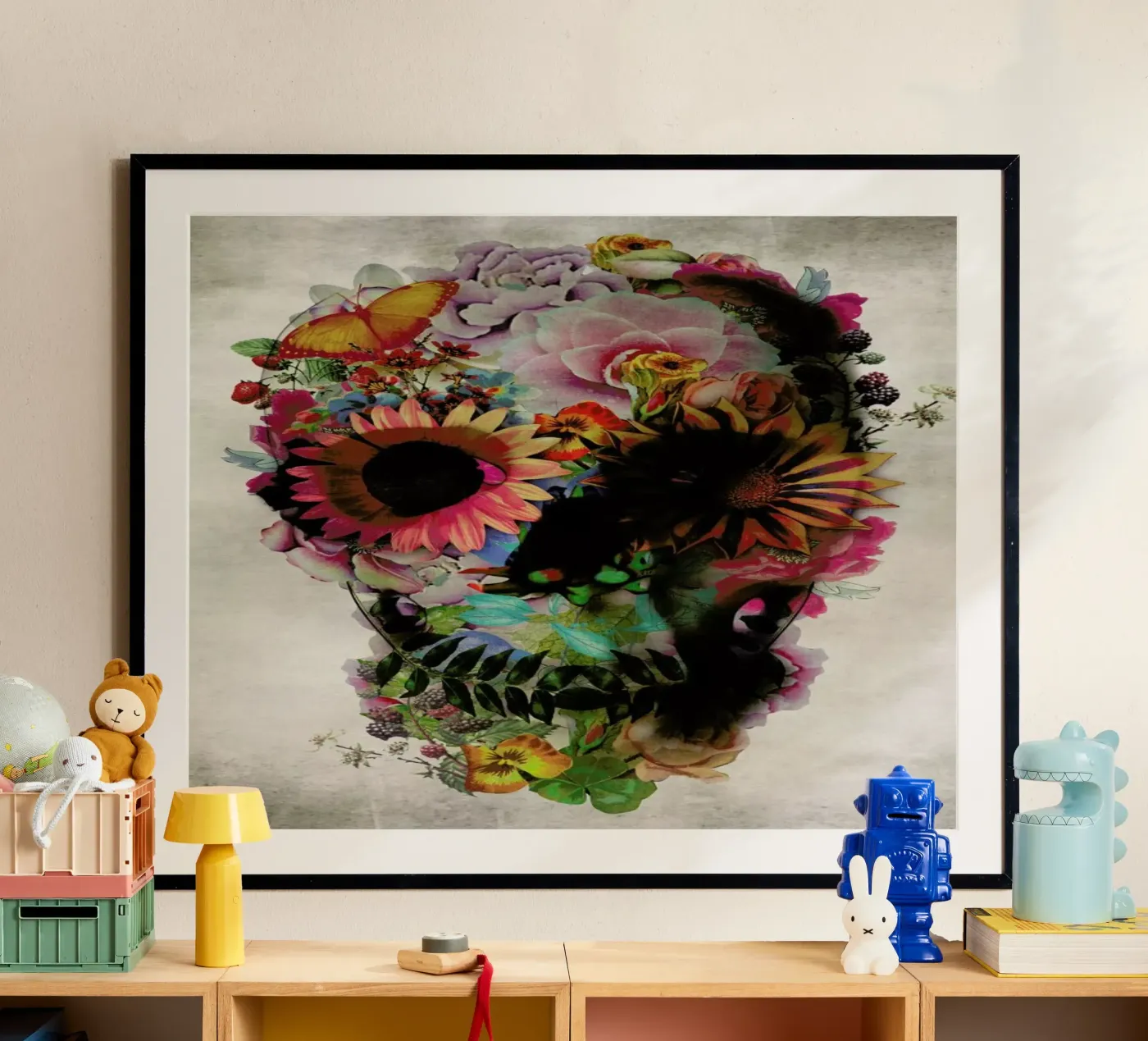 Skull II poster by Ali Gulec
