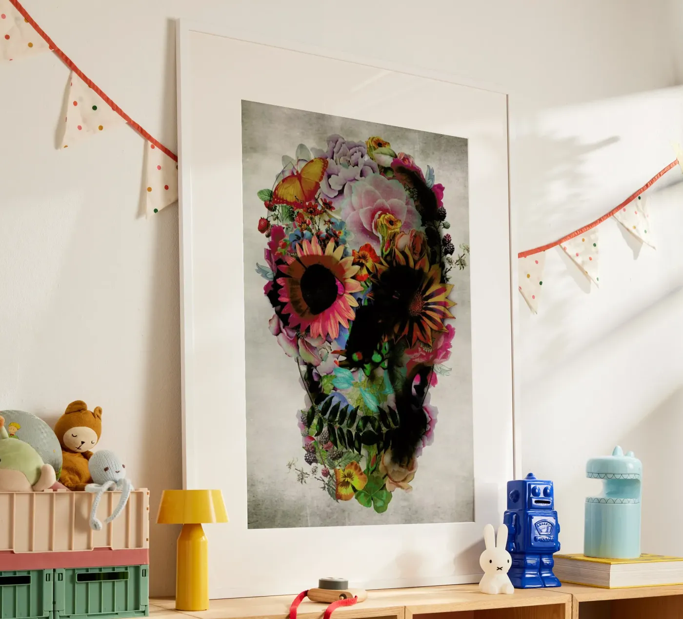 Skull II poster by Ali Gulec