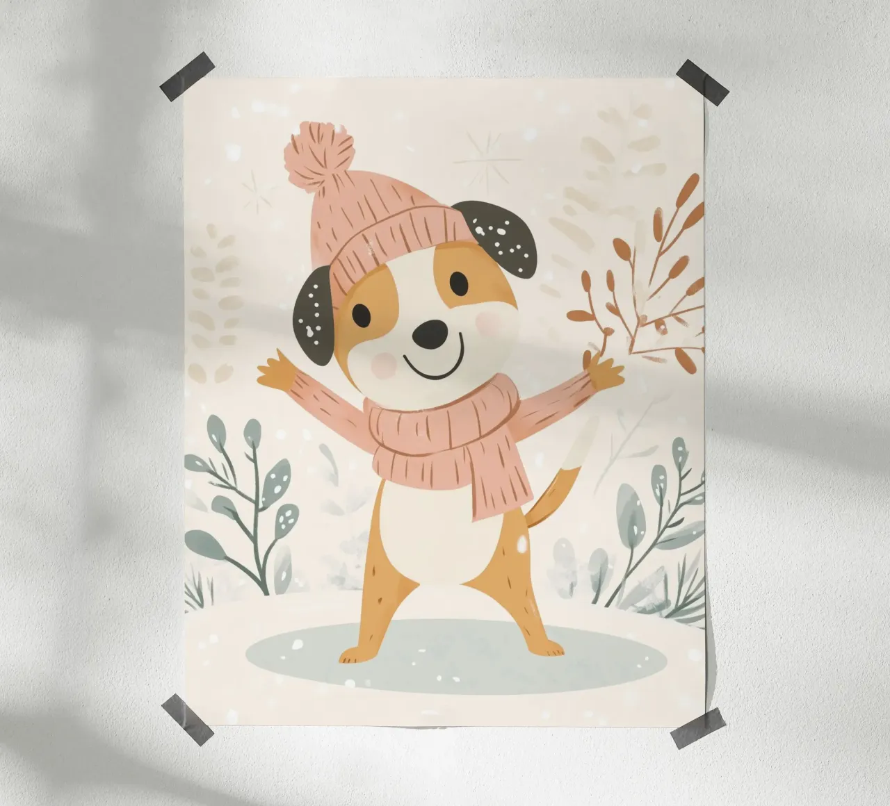 Cane stravagante poster da Happy Littles