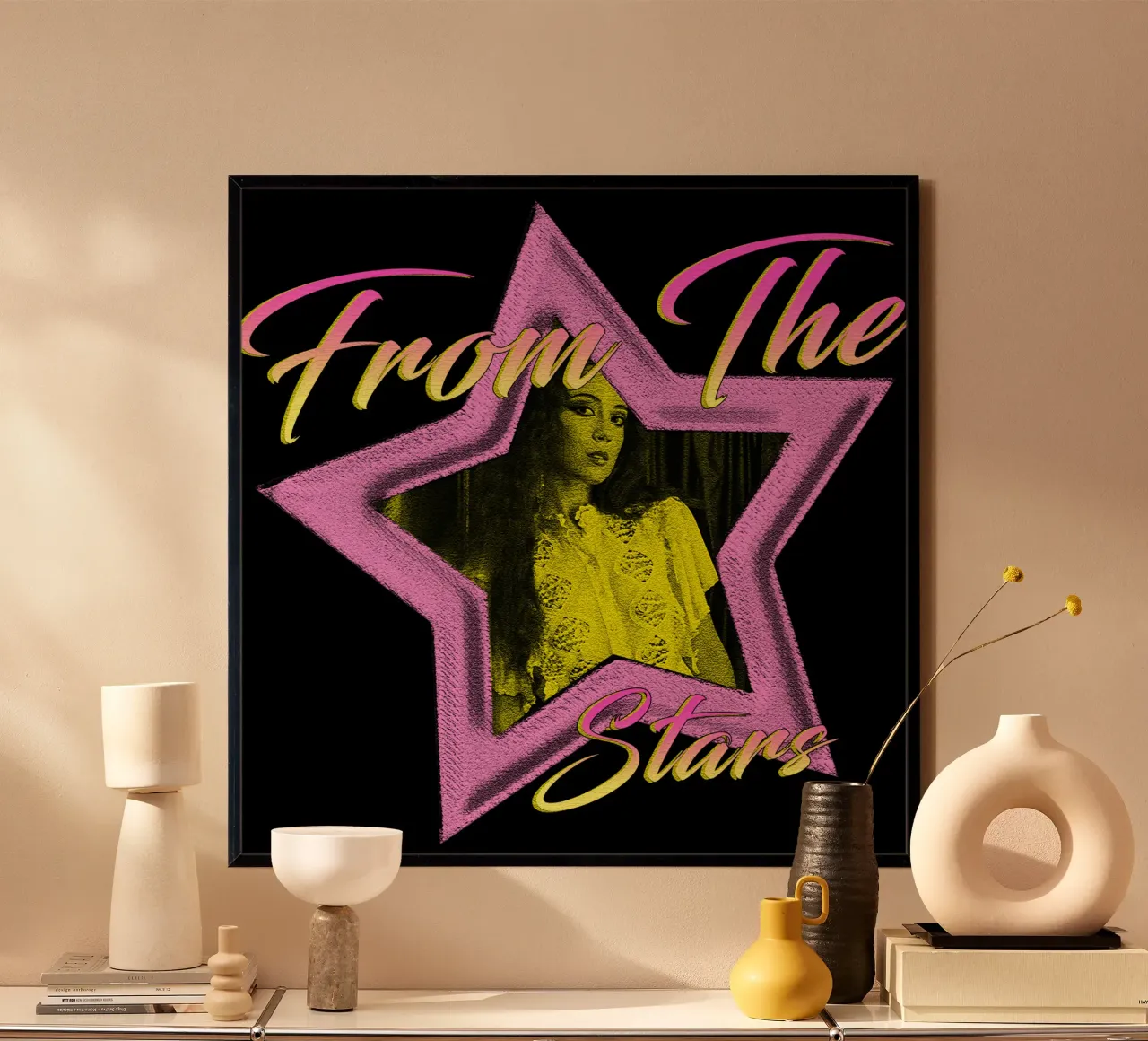 Dalla Stella Laufey poster con telaio in legno da igoshdesigns