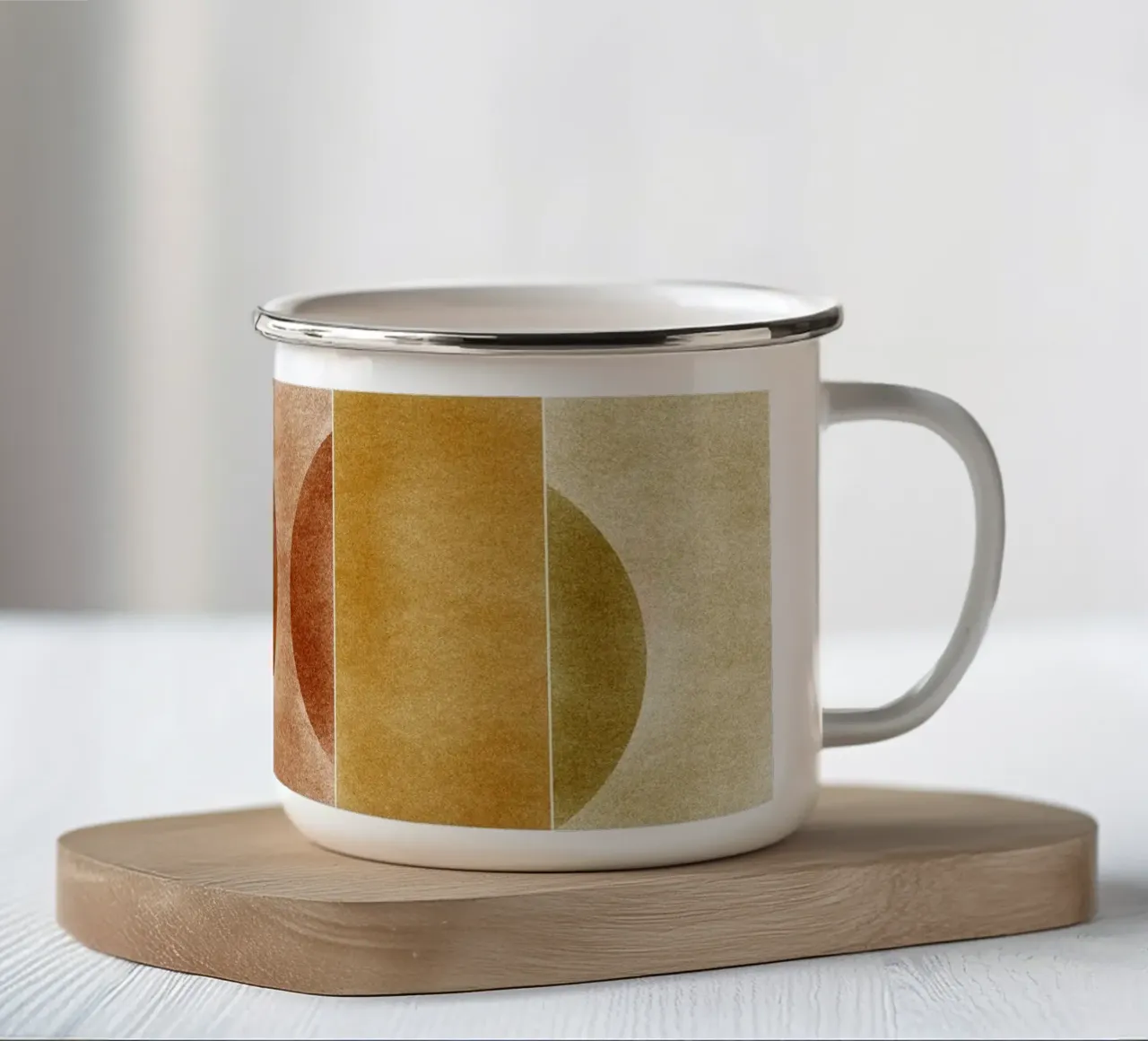 Velluto Earthy Geometry tazza in smalto da designdn