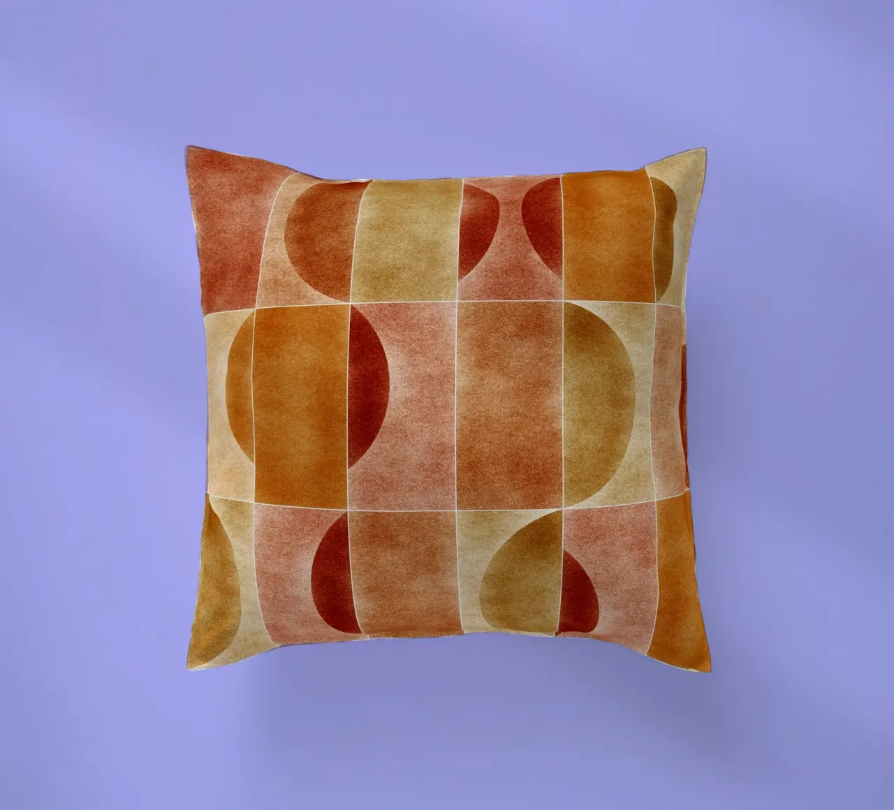 Velluto Fall Geometry cuscino da designdn