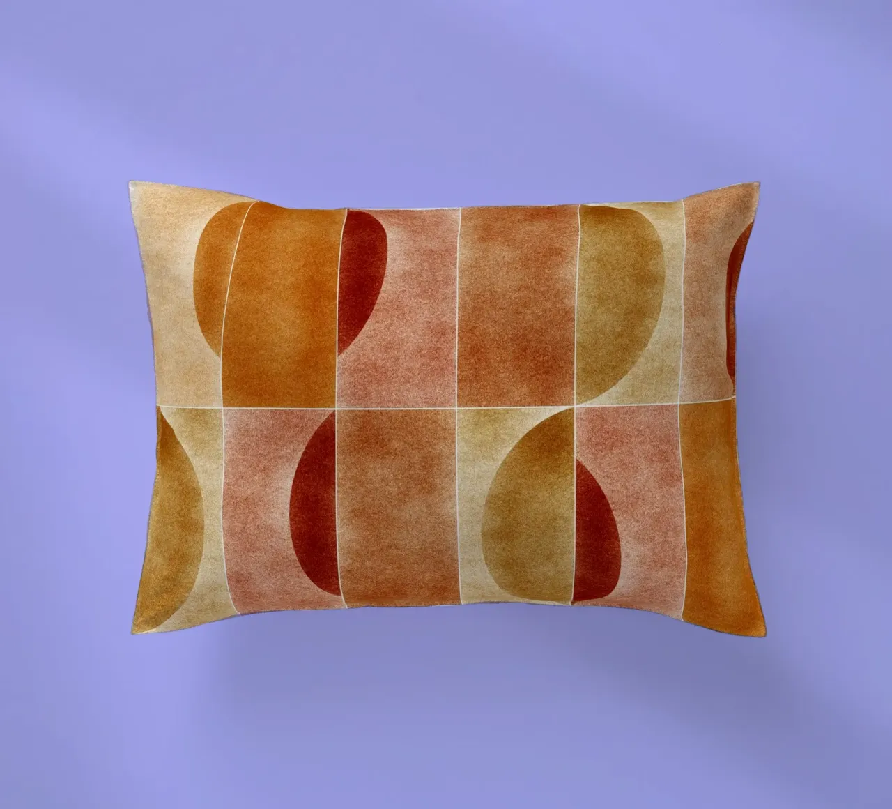 Velluto Fall Geometry cuscino da designdn
