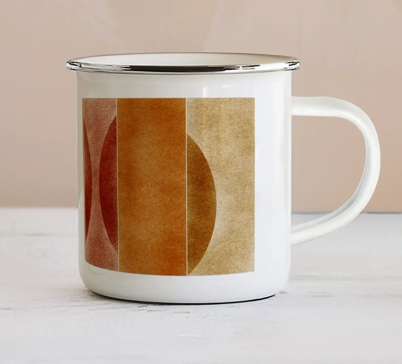 Velluto Fall Geometry tazza in smalto da designdn