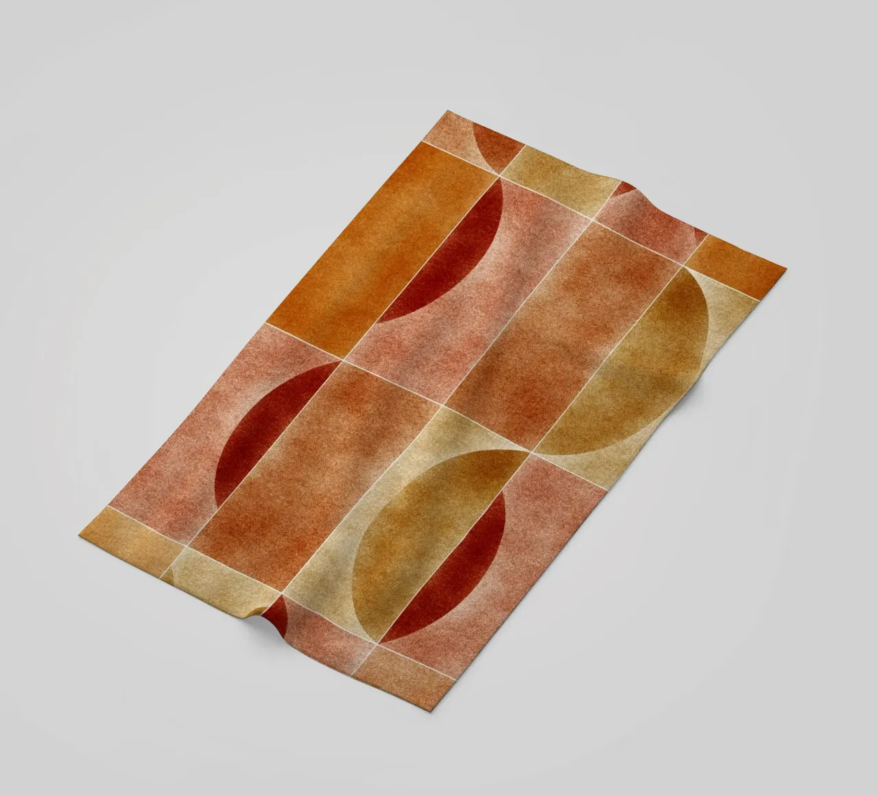 Velluto Fall Geometry telo mare da designdn
