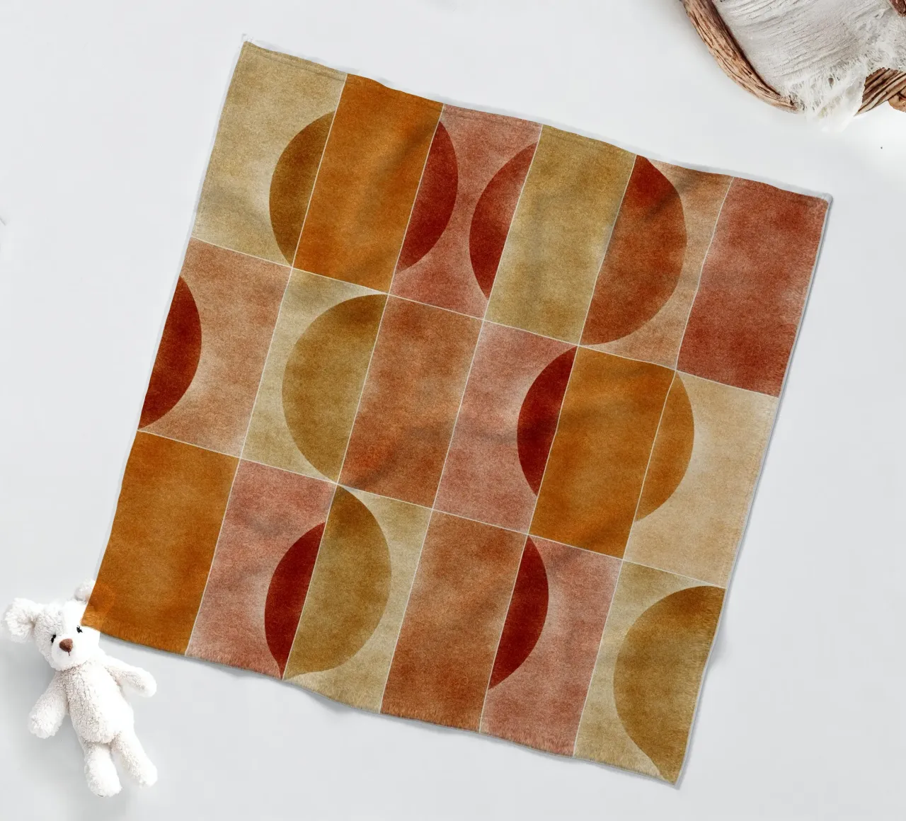 Velluto Fall Geometry coperta in pile da designdn
