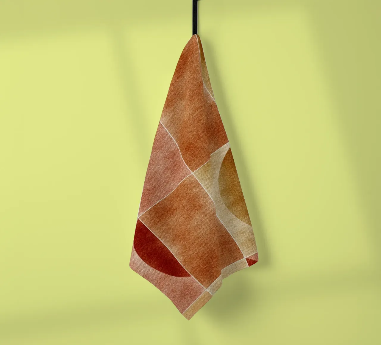 Velluto Fall Geometry canovaccio da cucina da designdn