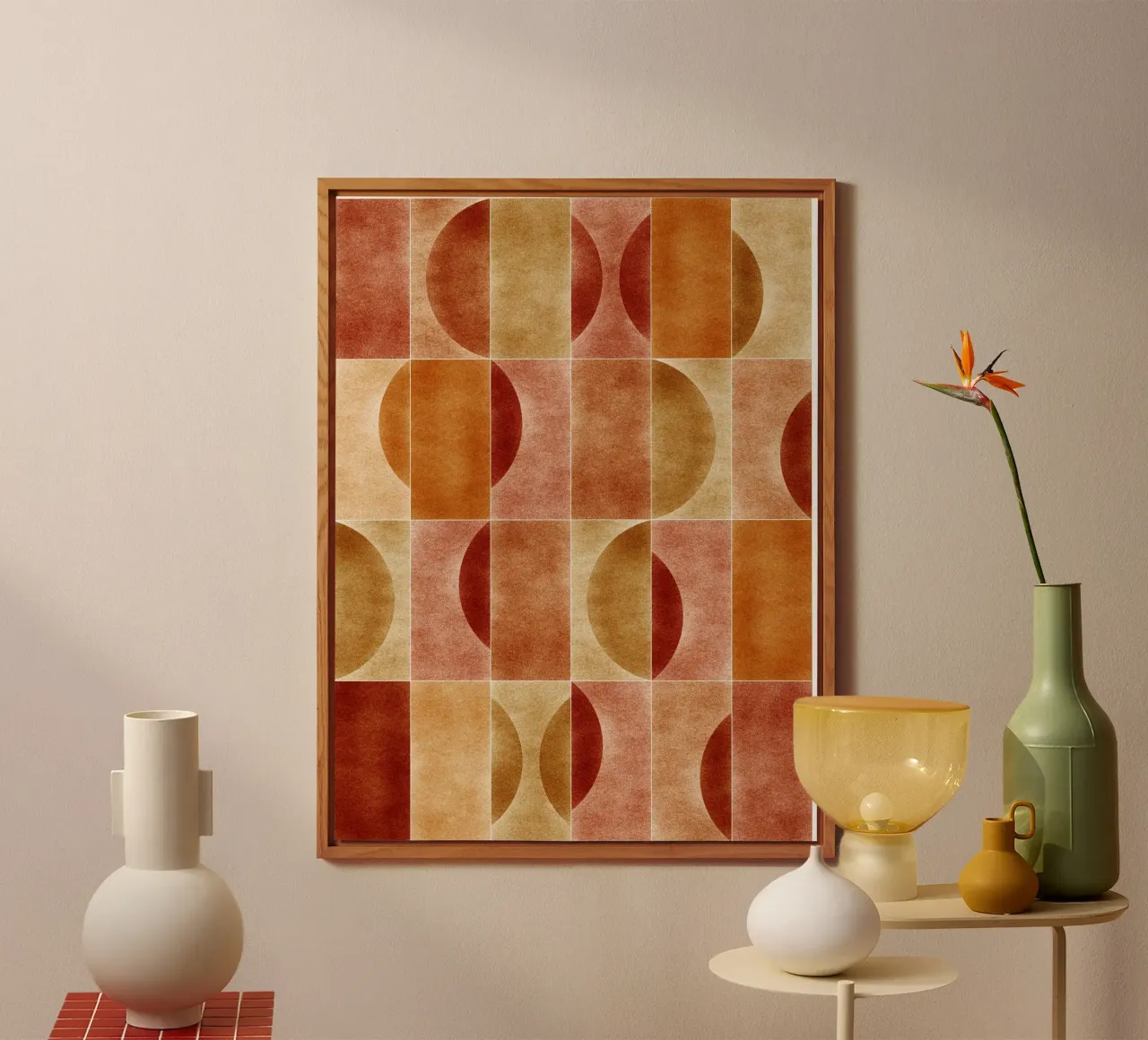 Velluto Fall Geometry alluminio dibond da designdn