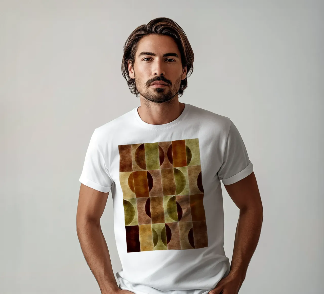 Velluto Gloomy Geometry t-shirt da designdn