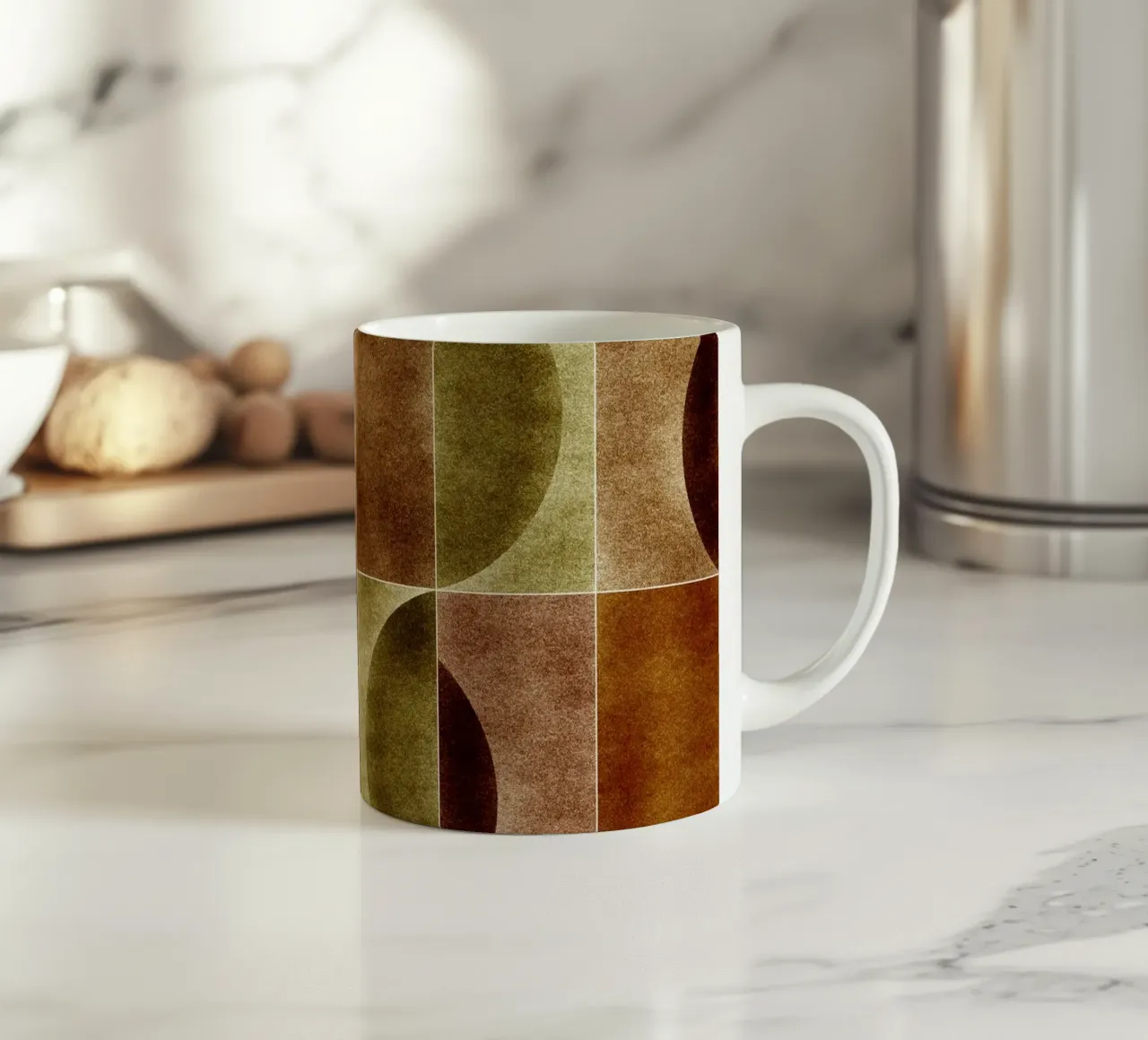 Velluto Gloomy Geometry tazza in ceramica da designdn
