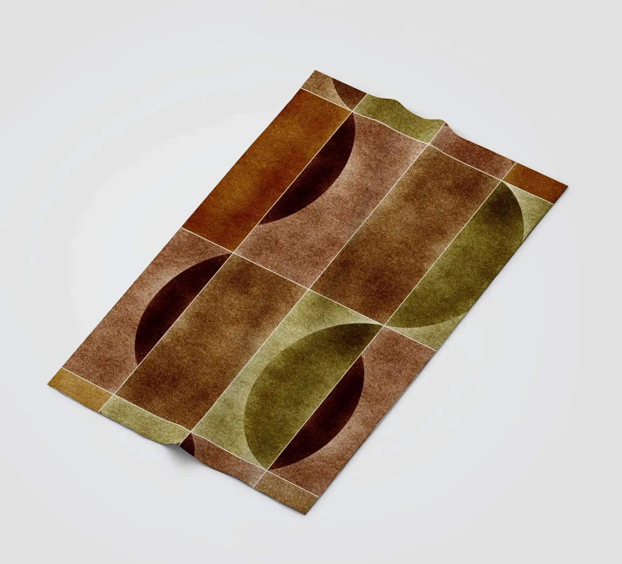 Velluto Gloomy Geometry coperta in pile da designdn