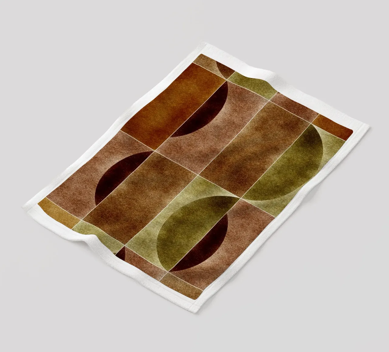 Velluto Gloomy Geometry coperta in pile da designdn