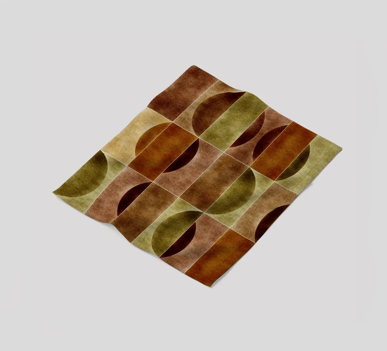 Velluto Gloomy Geometry coperta in pile da designdn