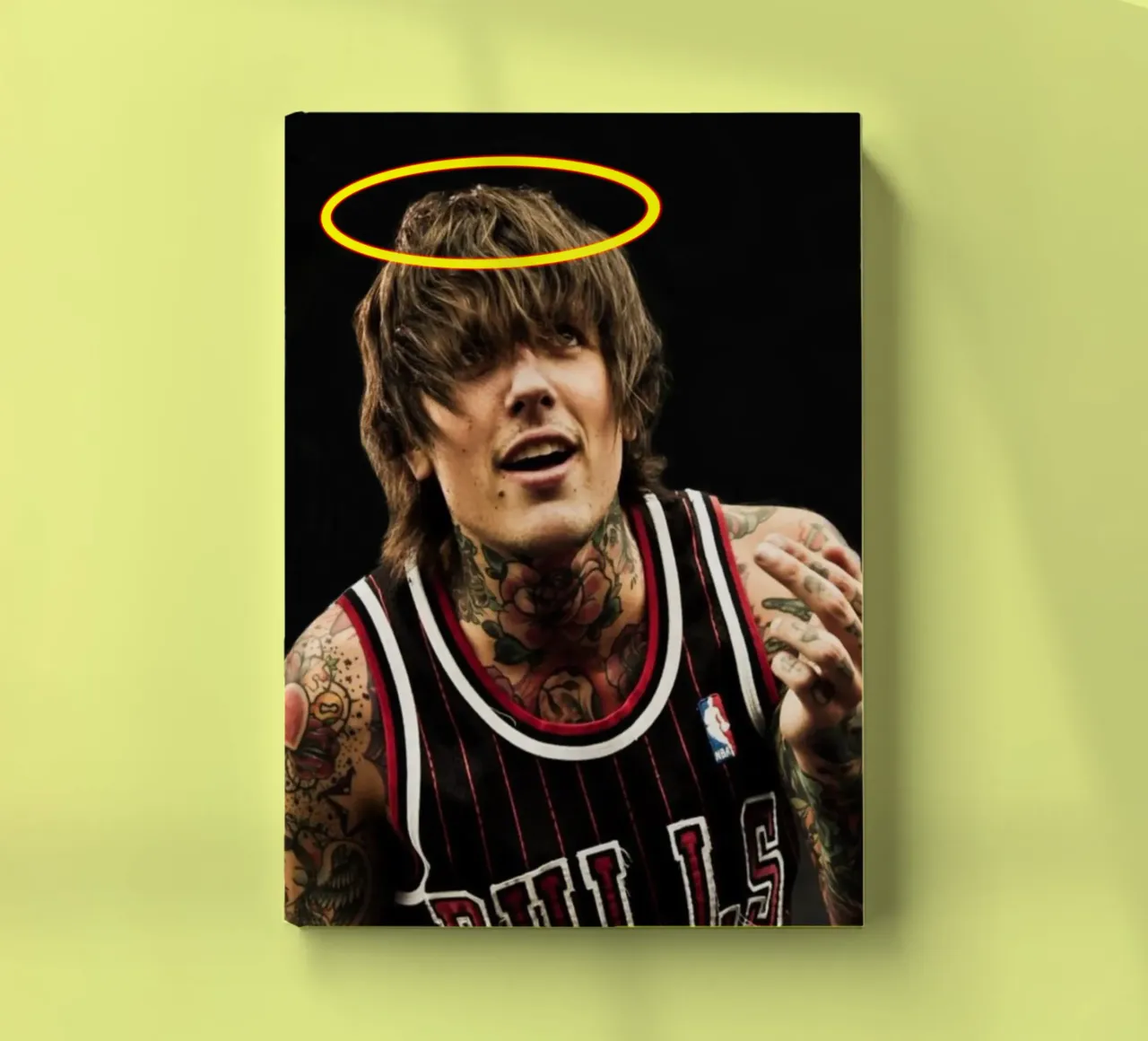 Oliver Sykes in loving memory notebook by Lembayung art