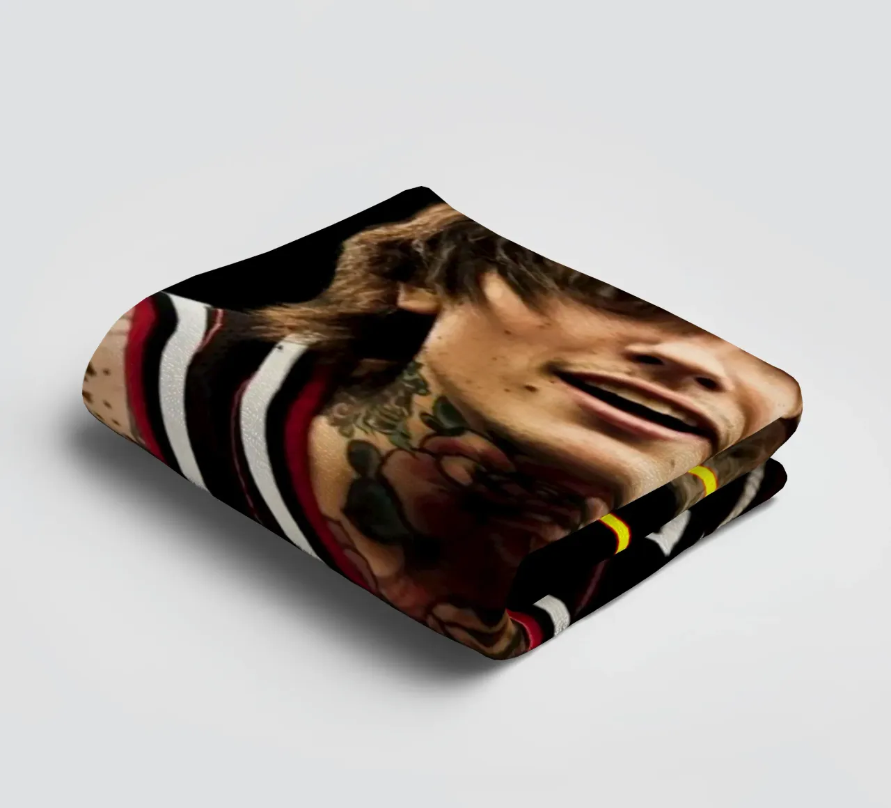 Oliver Sykes in loving memory towel by Lembayung art