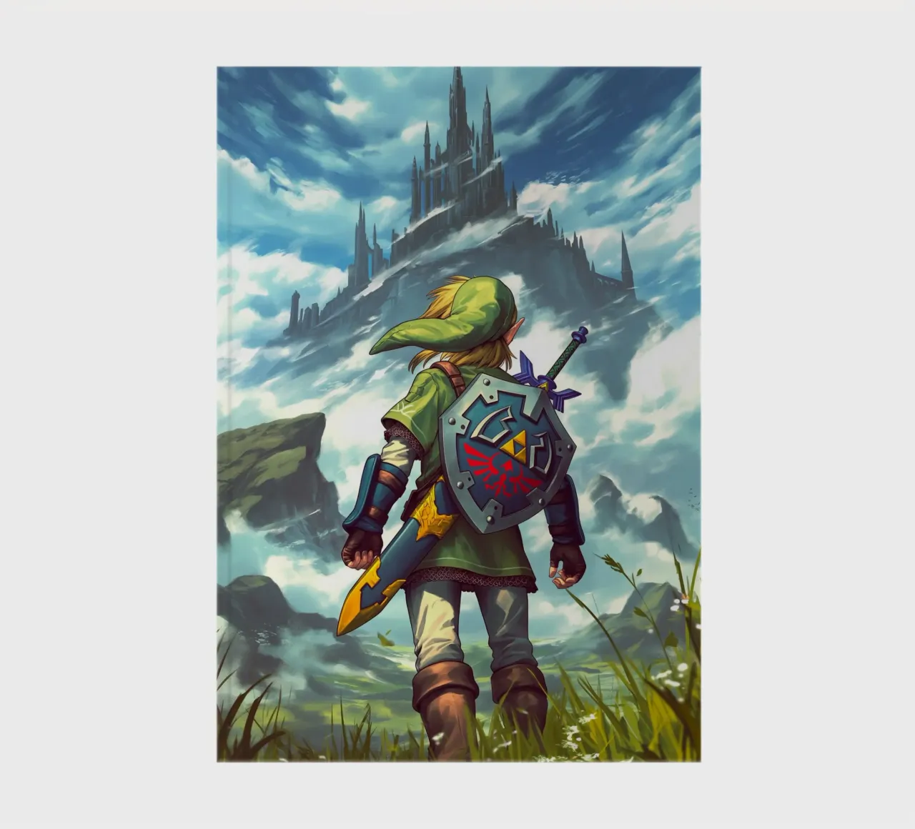 Link from The Legend of Zelda notebook by Stellar Creative