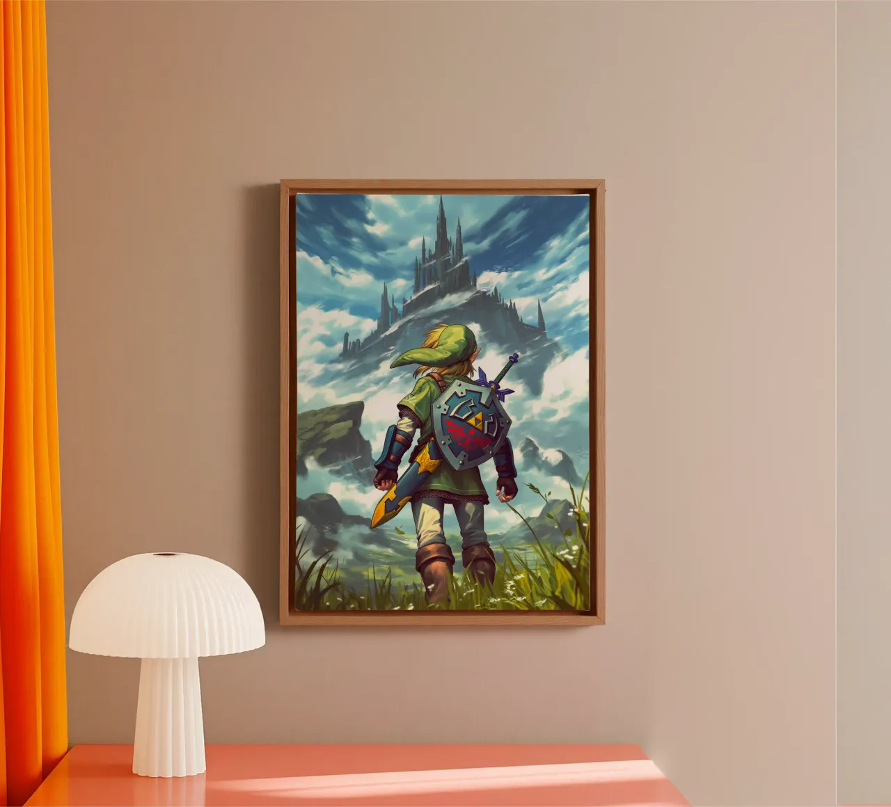 Link de The Legend of Zelda toile avec Caisse américaine de Stellar Creative