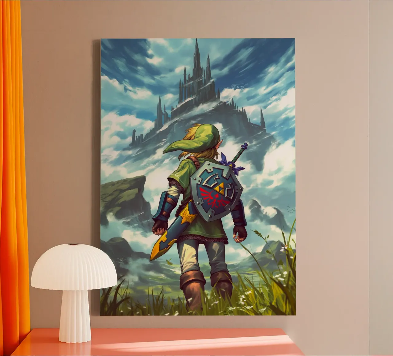 Link de The Legend of Zelda toile avec Caisse américaine de Stellar Creative
