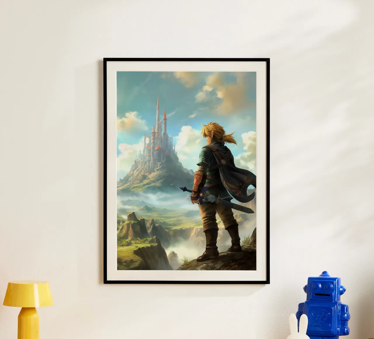 Link de The Legend of Zelda poster de Stellar Creative
