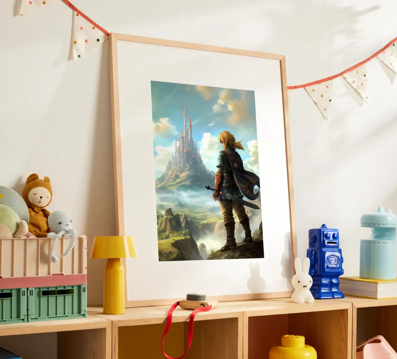 Link de The Legend of Zelda poster de Stellar Creative