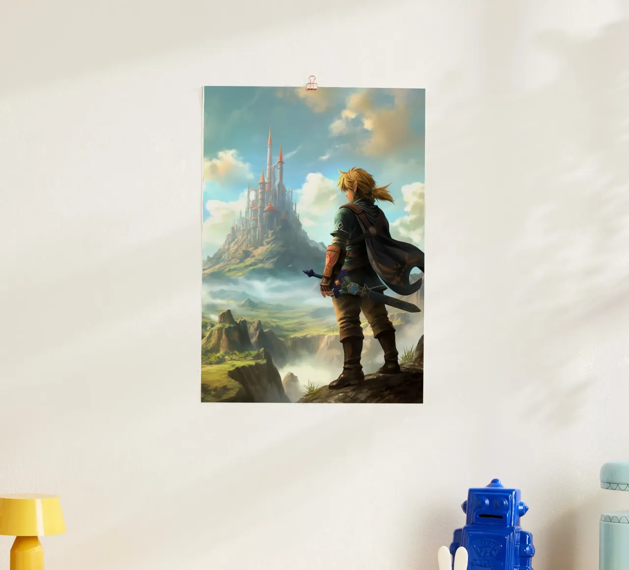 Link de The Legend of Zelda poster de Stellar Creative