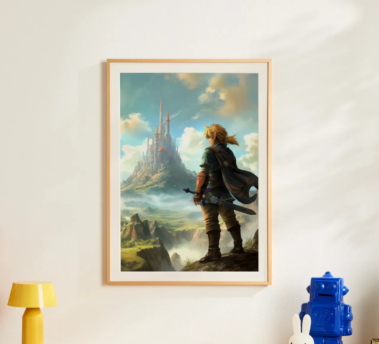 Link de The Legend of Zelda poster de Stellar Creative
