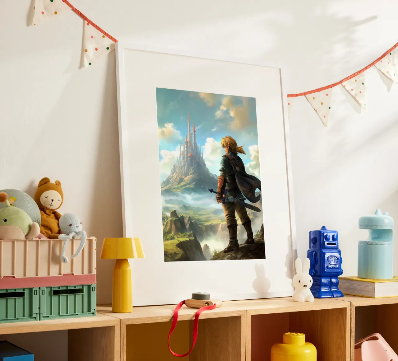 Link de The Legend of Zelda poster de Stellar Creative