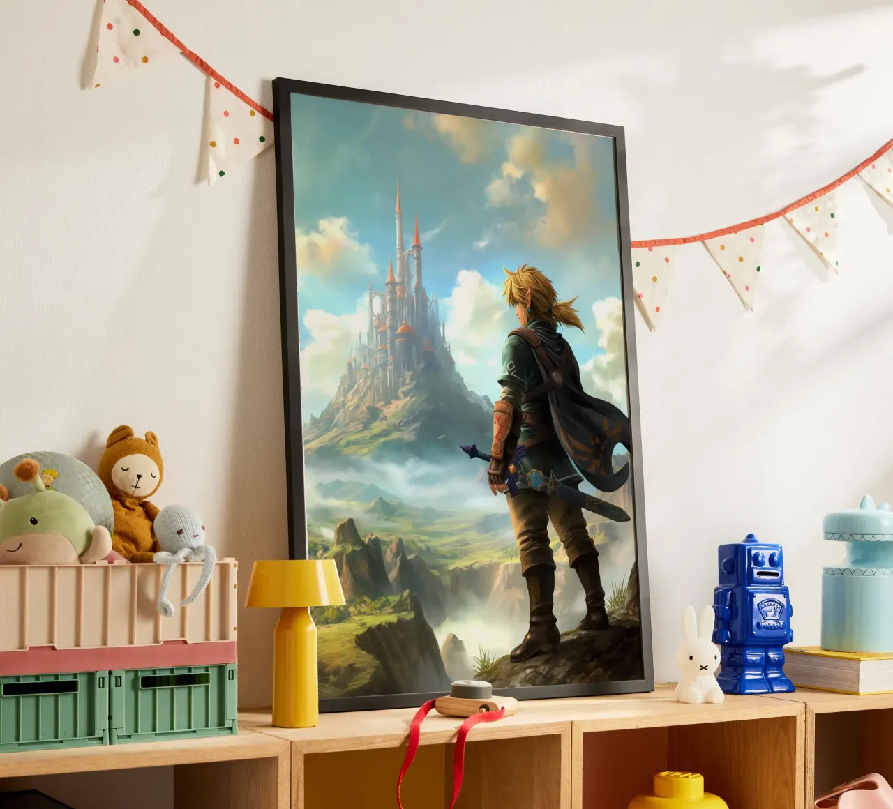 Link de The Legend of Zelda poster de Stellar Creative