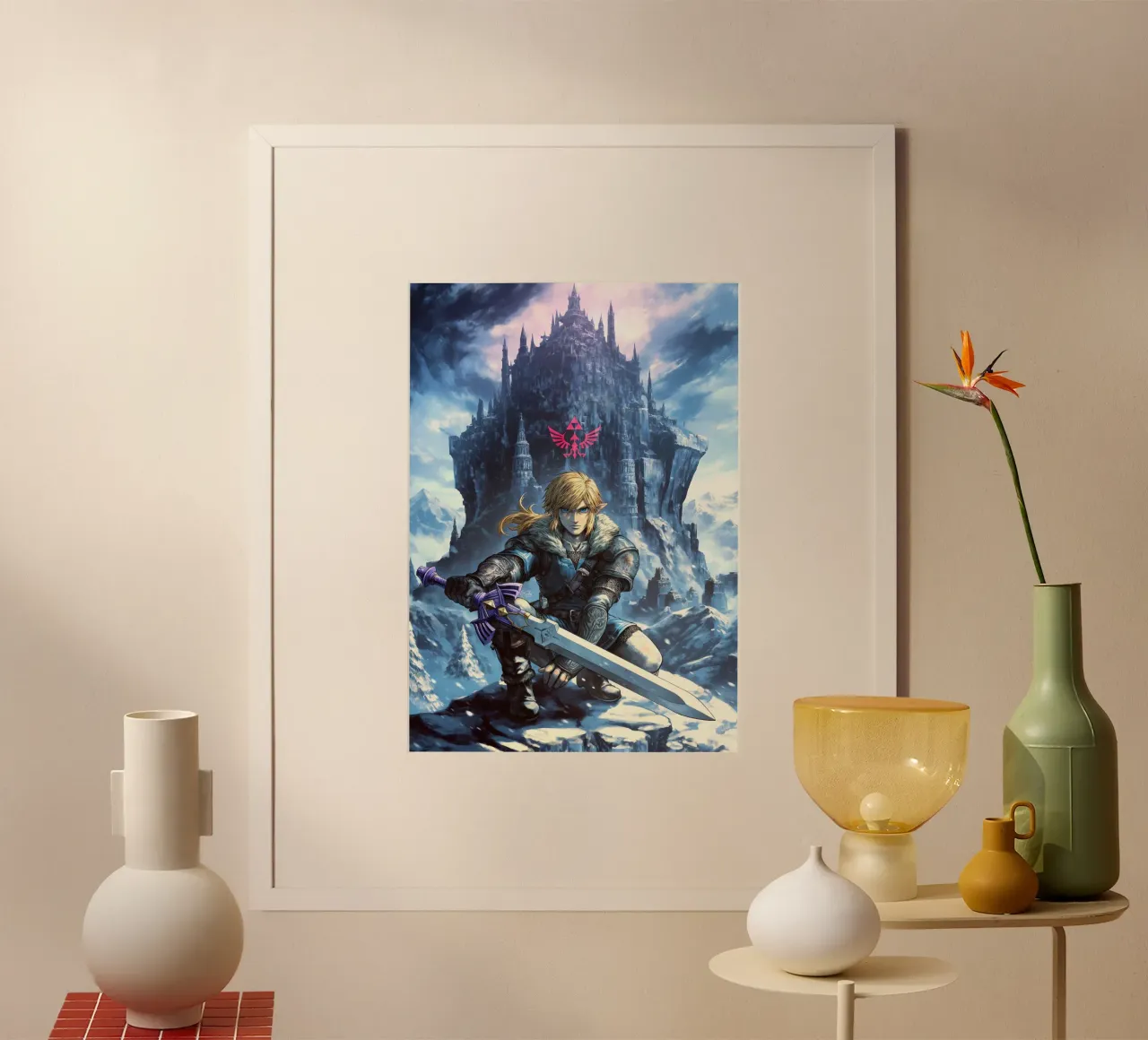 Link de The Legend of Zelda poster de Stellar Creative