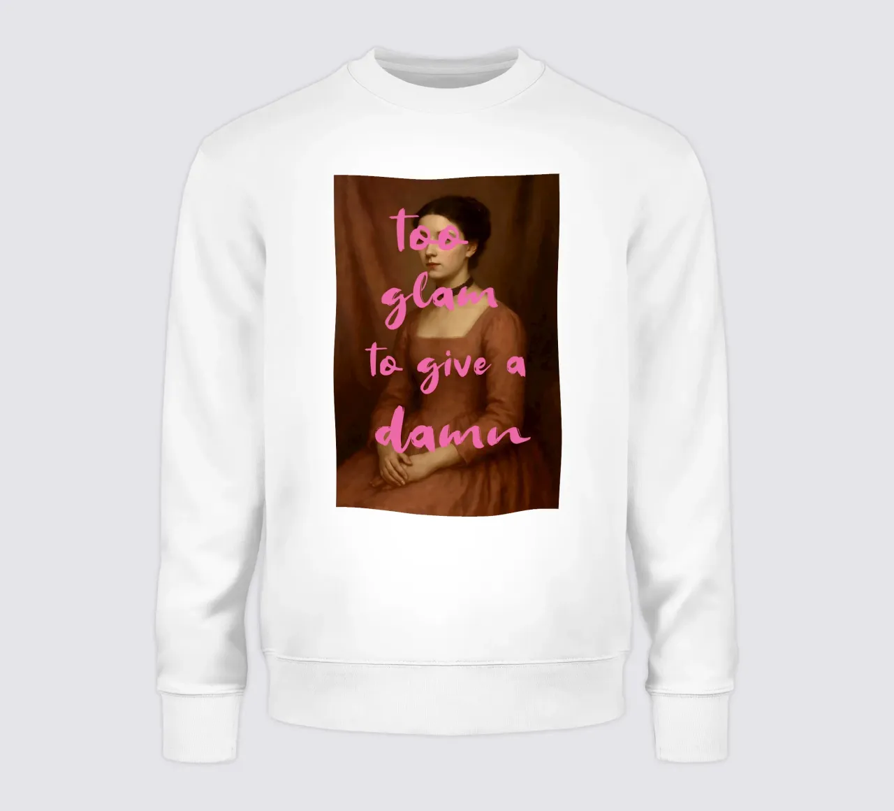 Too Glam to Give a Damn – Renaissance trifft Attitude felpa da studiovinja