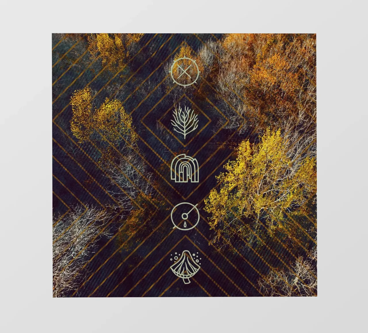 Lost fotobehang van againstbound