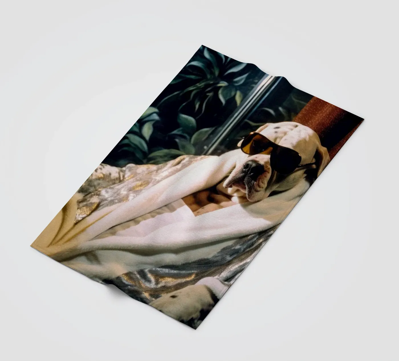 Paul fleecedeken van Affiches Chien Originales – Dogland