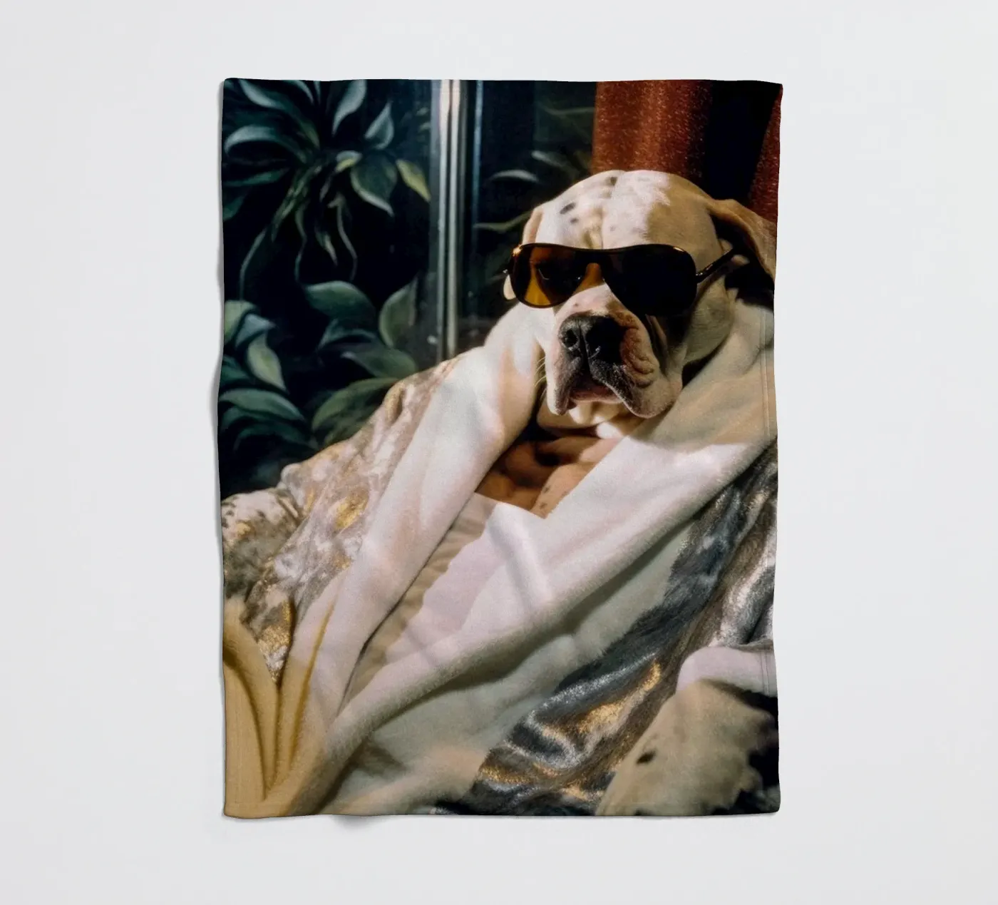 Paul fleecedeken van Affiches Chien Originales – Dogland