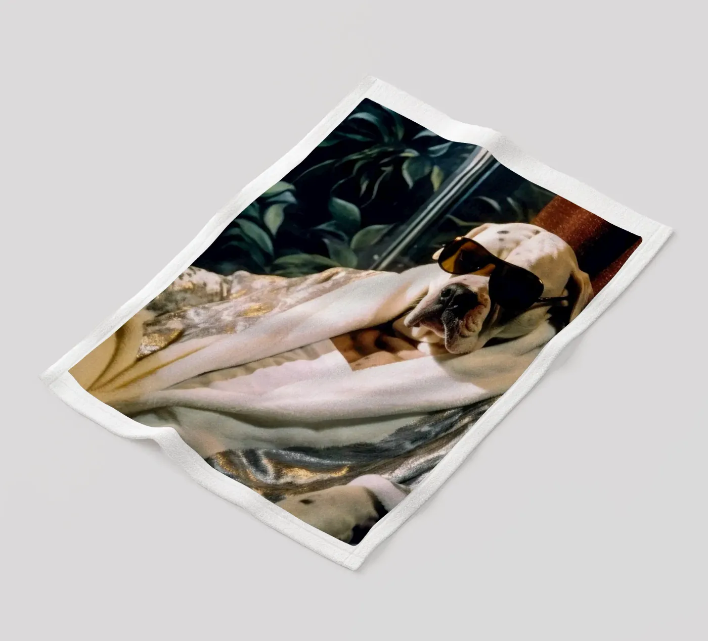 Paul fleecedeken van Affiches Chien Originales – Dogland