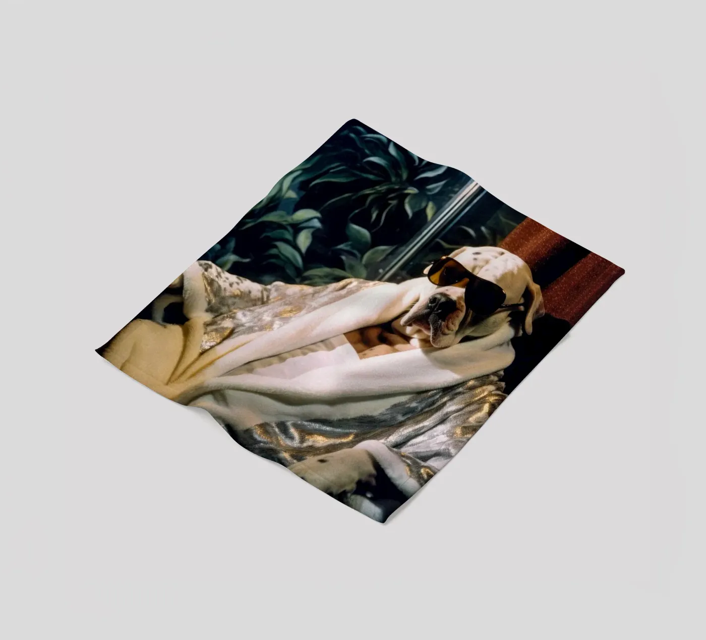 Paul fleecedeken van Affiches Chien Originales – Dogland