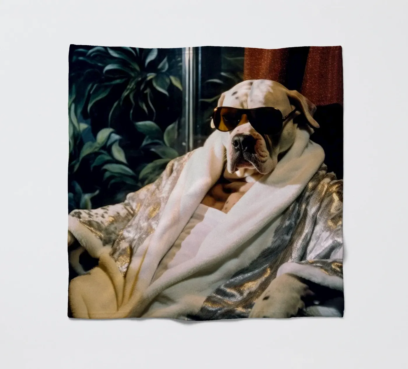 Paul fleecedeken van Affiches Chien Originales – Dogland